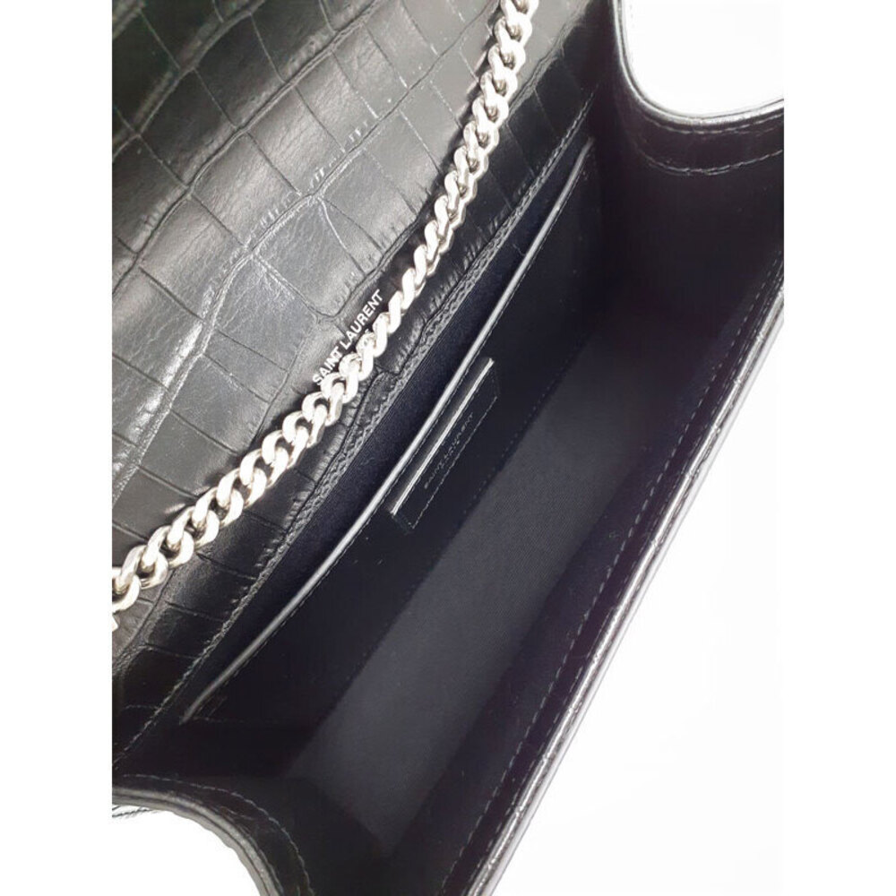 SAINT LAURENT PARIS Kate Monogram Satchel Chain Shoulder Bag - Picture 3 of 9